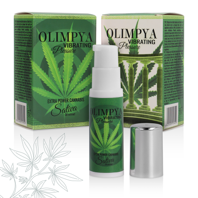 OLIMPYA - VIBRATING PLEASURE EXTRA SATIVA CANNABIS - D-218225 - Dona Pimenta