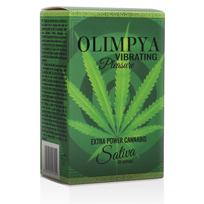 OLIMPYA - VIBRATING PLEASURE EXTRA SATIVA CANNABIS - D-218225 - Dona Pimenta