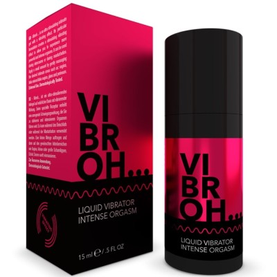 VIBROH LIQUID VIBRATOR INTENSE ORGASM 15 ML - D-224155 - Dona Pimenta