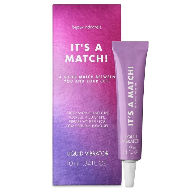 BIJOUX ITS A MATCH LIQUID VIBRATOR 10 ML - D-229935 - Dona Pimenta