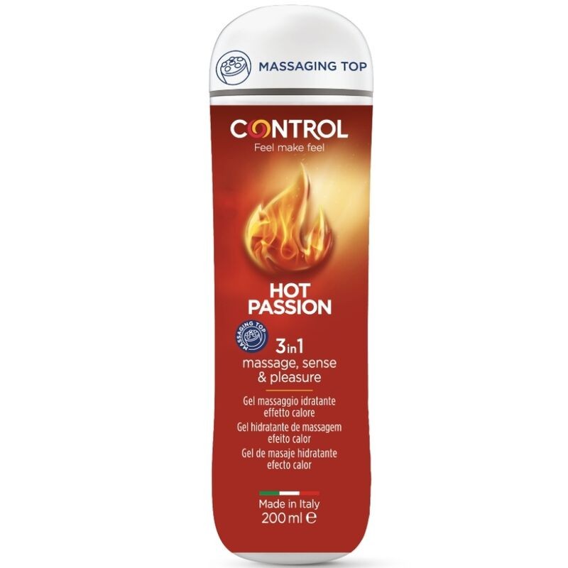 CONTROL GEL 3 EN 1 HOT PASSION 200 ML - D-227024 - Dona Pimenta