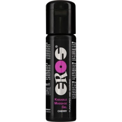 EROS KISSABLE MASSAGE GEL WARMING CHERRY 100 ML - D62-42102 - Dona Pimenta