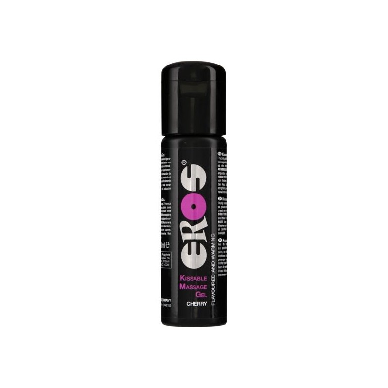 EROS KISSABLE MASSAGE GEL WARMING CHERRY 100 ML - D62-42102 - Dona Pimenta