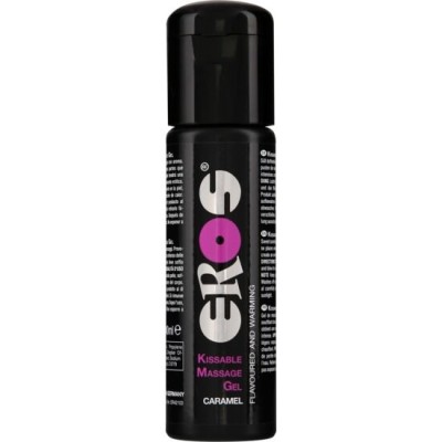 EROS KISSABLE MASSAGE GEL WARMING CARAMEL 100 ML - D62-42103 - Dona Pimenta