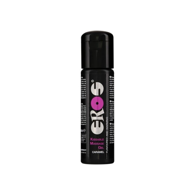 EROS KISSABLE MASSAGE GEL WARMING CARAMEL 100 ML - D62-42103 - Dona Pimenta