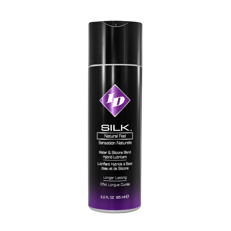 ID SILK NATURAL FEEL SILICONE/ÁGUA 65 ML - D-201573 - Dona Pimenta