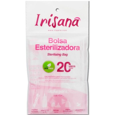 IRISANA - SACO ESTERILIZADOR COPO VAGINAL 1 UNIDADE - D-218501 - Dona Pimenta