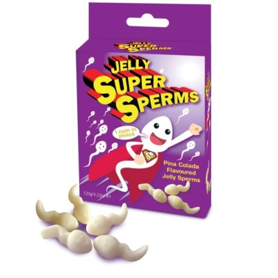 SPENCER & FLEETWOOD JELLY SUPER SPERM GUMMIES FORM SPERM 120 GR - D-222787 - Dona Pimenta