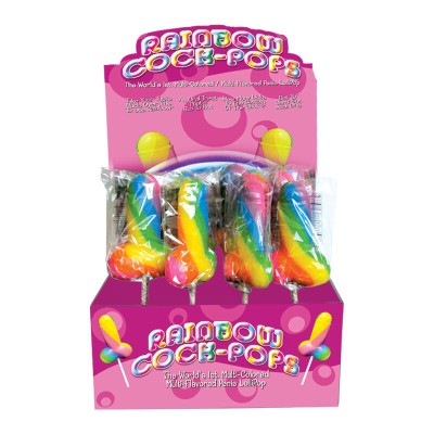 PRIDE - RAINBOW COCK LOLLIPOP LGBT - D-230791 - Dona Pimenta