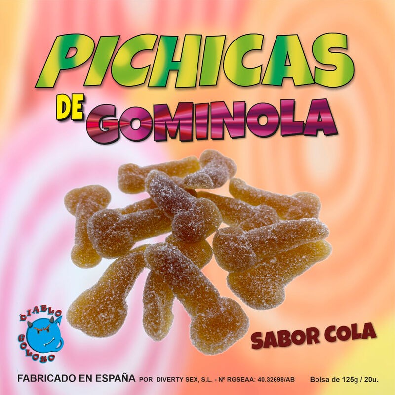 DIABLO PICANTE - GUMMY PENIS COLA - D-231700 - Dona Pimenta