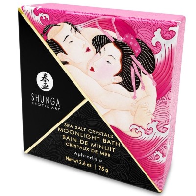 SHUNGA - SAIS DE BANHO PERFUMADOS DE AFRODÍSIA 75 GR - D-214643 - Dona Pimenta