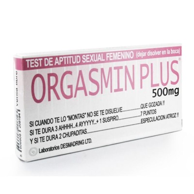 DIABLO PICANTE - CAJA DE MEDICAMENTOS ORGASMIS PLUS CHICA - D-230480 - Dona Pimenta