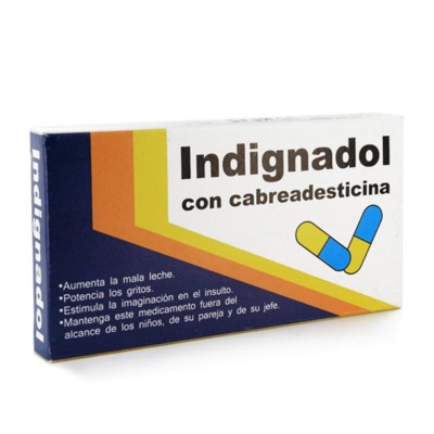 DIABLO PICANTE - CAJA DE MEDICAMENTOS INDIGNADOL - D-230486 - Dona Pimenta