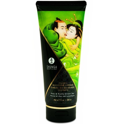 SHUNGA - CREME DE MASSAGEM DE PERA E CHÁ VERDE 200 ML - D-205880 - Dona Pimenta