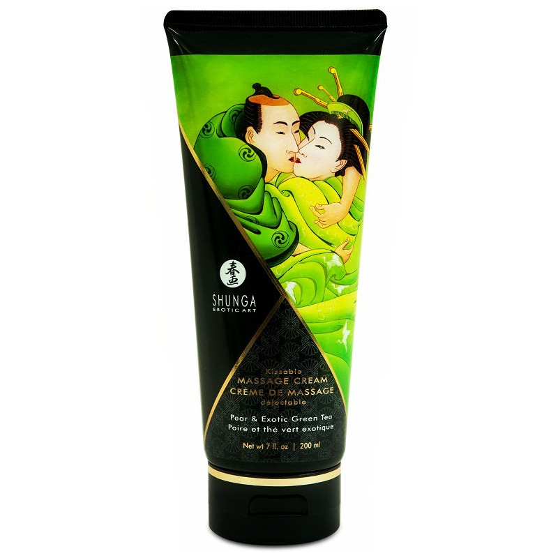 SHUNGA - CREME DE MASSAGEM DE PERA E CHÁ VERDE 200 ML - D-205880 - Dona Pimenta