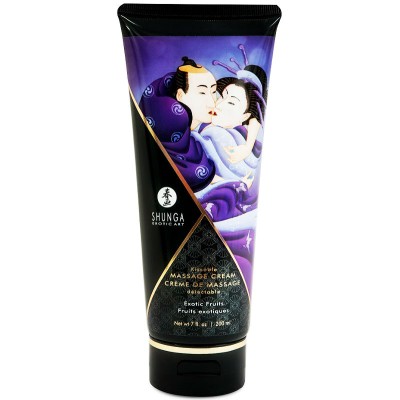 SHUNGA - CREME DE MASSAGEM DE FRUTAS EXÓTICAS 200 ML - D-205883 - Dona Pimenta