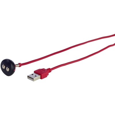 FUN FACTORY - USB MAGNETIC CHARGER RED - D-233525 - Dona Pimenta