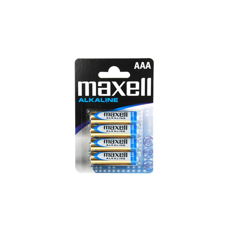 MAXELL BATTERY AAA 4PCS - D-219092 - Dona Pimenta