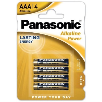 BATERIA PANASONIC BRONZE AAA LR03 4U - D-219105 - Dona Pimenta