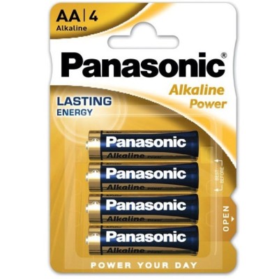 BATERIA PANASONIC BRONZE AA LR6 4U - D-219106 - Dona Pimenta