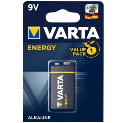 VARTA ENERGY BATTERY 9V LR61 1 UNIT - D-225360 - Dona Pimenta