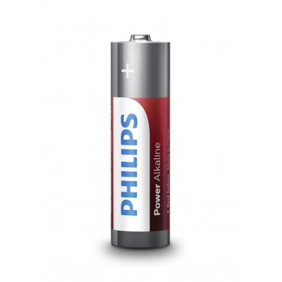 BATERIA ALCALINA DA PHILIPS POWER AA LR6 * 4 - D-225628 - Dona Pimenta