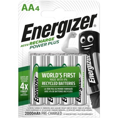 ENERGIZER PILAS RECARGABLES AA4 BLISTER 4 - D-228439 - Dona Pimenta