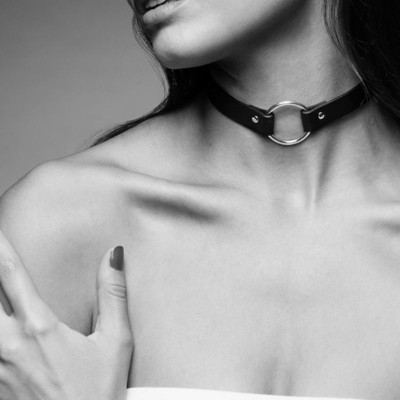 LABIRINHO - SINGLE CHOKER PRETO - D-211042 - Dona Pimenta