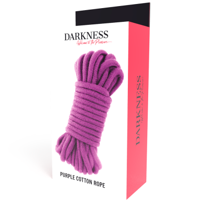 DARKNESS KINBAKU ROPE 5 M - PURPLE - D-221159 - Dona Pimenta