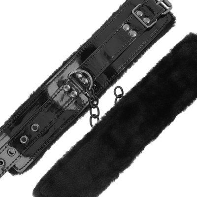 DARKNESS  WRIST RESTRAINTS BLACK - D-221230 - Dona Pimenta