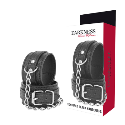 DARKNESS WRIST CUFFS BLACK - D-226691 - Dona Pimenta