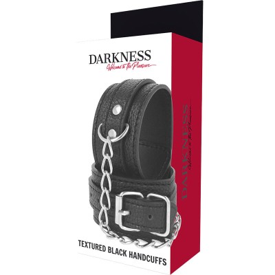 DARKNESS WRIST CUFFS BLACK - D-226691 - Dona Pimenta