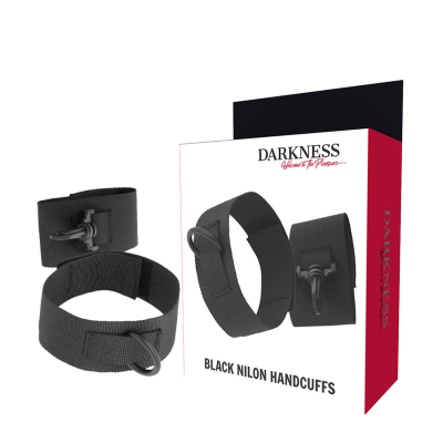 DARKNESS BEGINNERS NYLON CUFFS - D-226726 - Dona Pimenta