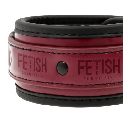 FETISH SUBMISSIVE DARK ROOM ALGEMAS CUERO VEGANO CON FORRO DE NEOPRENO - D-227423 - Dona Pimenta