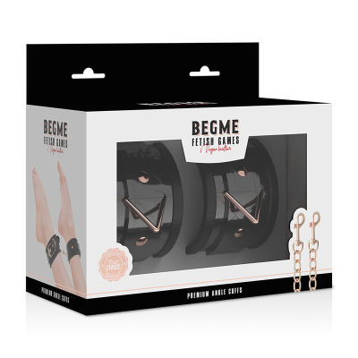 BEGME - BLACK EDITION PREMIUM PUNHOS DE TORNOZELO - D-229253 - Dona Pimenta