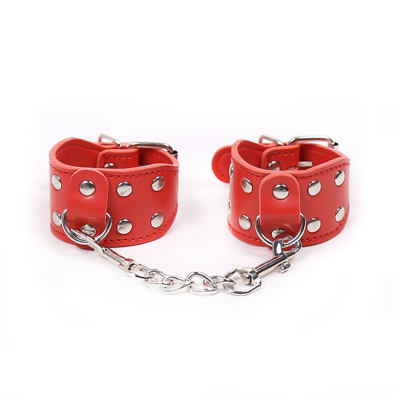 OHMAMA FETISH ALGEMAS AJUSTABLES CON CADENA METALICA - D-230090 - Dona Pimenta