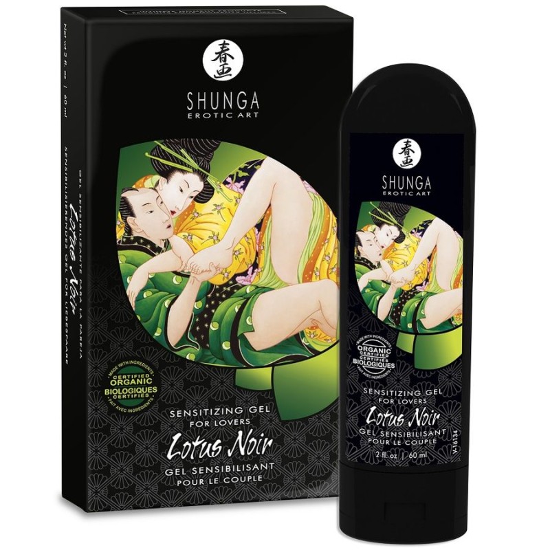 SHUNGA - CREME SENSIBILIZANTE LOTUS NOIR 60 ML - D-212168 Dona Pimenta