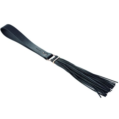 BIJOUX INDISCRETS MAZE TASSEL FLOGGER BLACK - D-213785 - Dona Pimenta