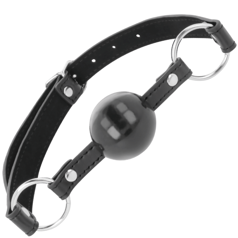 DARKNESS BALL GAG PRETO - D-221198 - Dona Pimenta