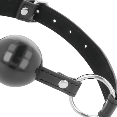 DARKNESS BALL GAG PRETO - D-221198 - Dona Pimenta