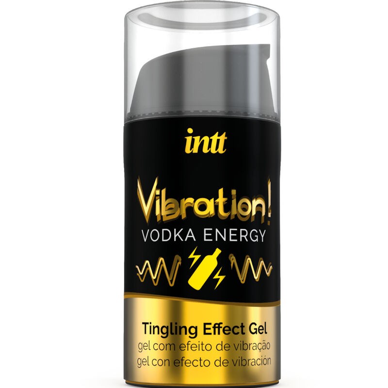 INTT - PODEROSO ESTIMULANTE ÍNTIMO GEL VIBRANTE LÍQUIDO VODCA 15ML - D-234902 - Dona Pimenta