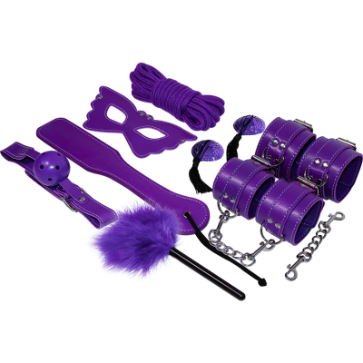 EXPERIÊNCIA BDSM FETISH KIT SÉRIE PURPLE - D-221774 - Dona Pimenta