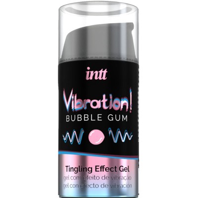 INTT - PODEROSO ESTIMULANTE ÍNTIMO LÍQUIDO VIBRATÓRIO GUM 15ML - D-234904 - Dona Pimenta