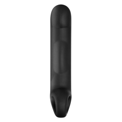 ELECTRASTIM OVID SILICONE NOIR DILDO - D-227110 - Dona Pimenta