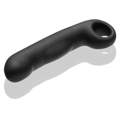 ELECTRASTIM OVID SILICONE NOIR DILDO - D-227110 - Dona Pimenta