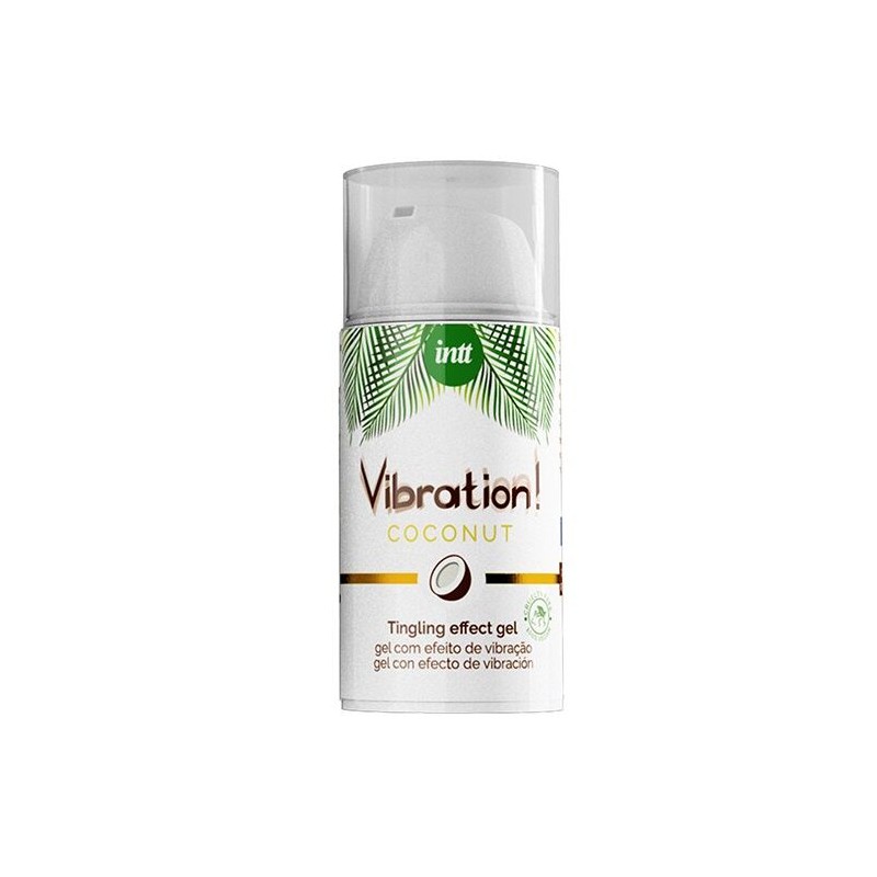 INTT - VIBRAÇÃO GEL PODEROSO ESTIMULANTE VEGANO LÍQUIDO VIBRADOR - D-234930 - Dona Pimenta