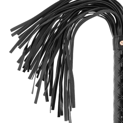 BEGME - BLACK EDITION FLOGGER DE COURO VEGANO - D-229254 - Dona Pimenta