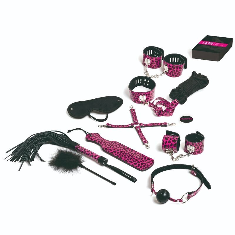 TEASE AND PLEASE 13 BONDAGE ACCESORIES - MAGENTA (NL-EN-DE-FR-ES-IT-SE-NO-PL-RU) - D-229943 - Dona Pimenta