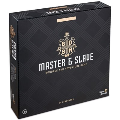 TEASE&PLEASE MASTER & SLAVE EDIÇÃO DELUXE (NL-EN-DE-FR-ES-IT-SE-NO-PL-RU) - D-229945 - Dona Pimenta