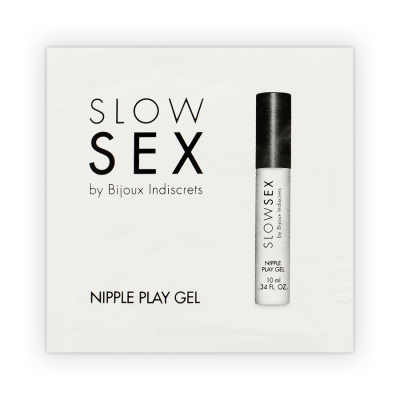 BIJOUX SLOW SEX NIPPLE PLAY GEL DOSE ÚNICA - D-223988 - Dona Pimenta